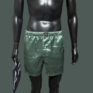 American Eagle Satin Pocket Boxer in Green